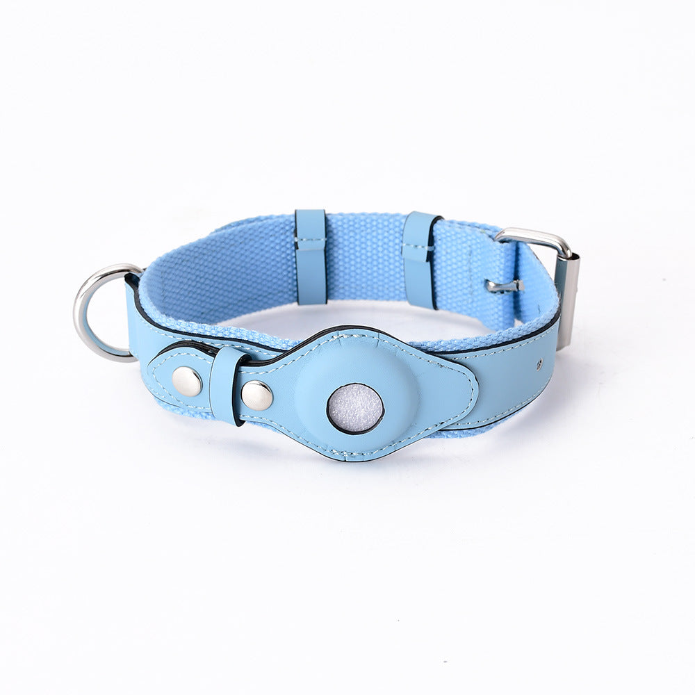Leather Protective Cover for Airtag Pet Collar Tracker