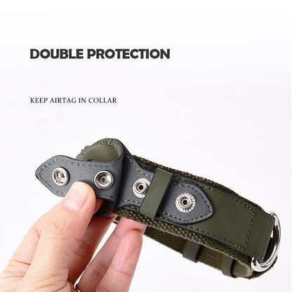 Leather Protective Cover for Airtag Pet Collar Tracker