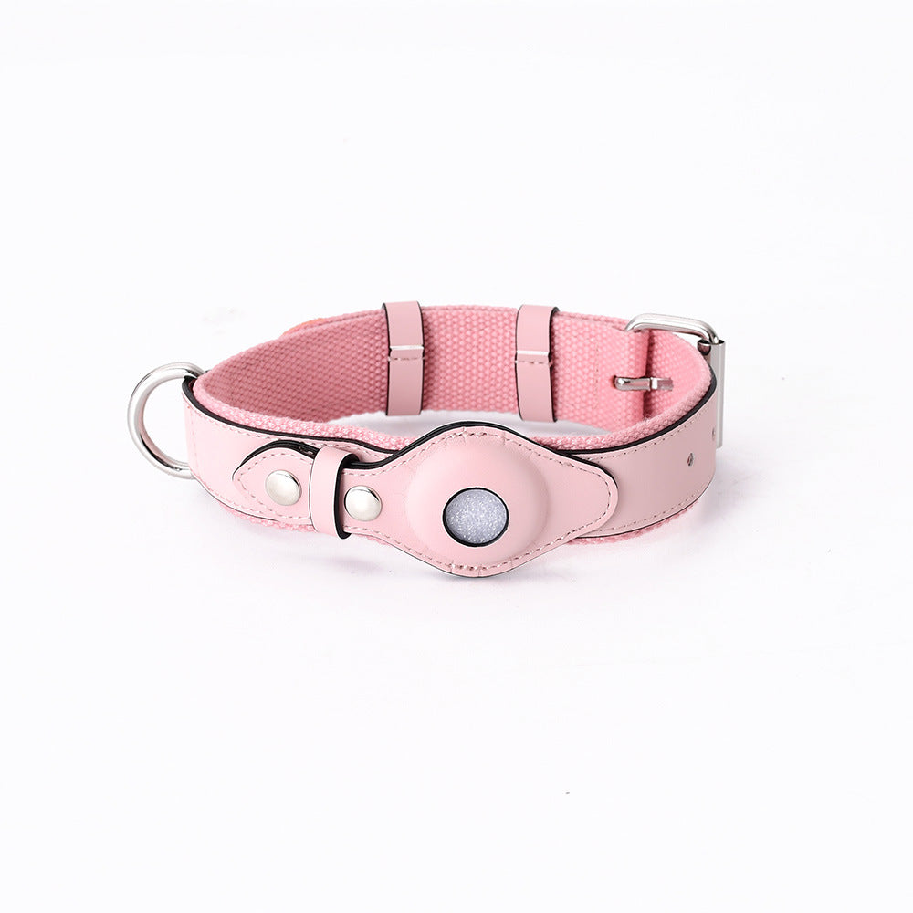 Leather Protective Cover for Airtag Pet Collar Tracker