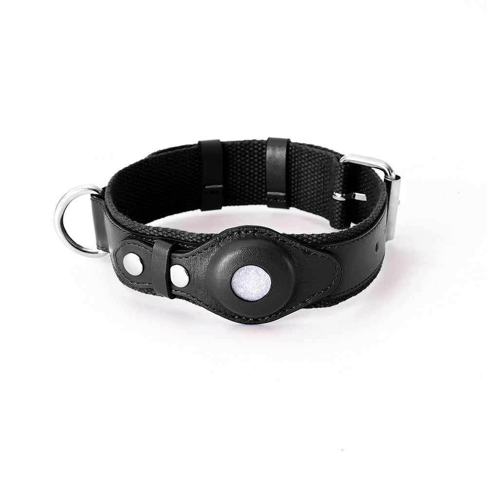 Leather Protective Cover for Airtag Pet Collar Tracker