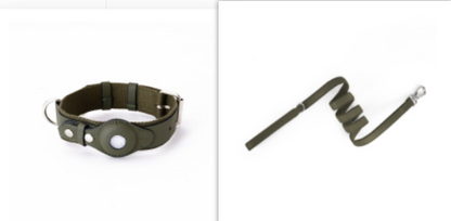 Leather Protective Cover for Airtag Pet Collar Tracker